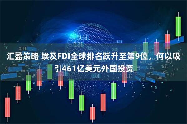 汇盈策略 埃及FDI全球排名跃升至第9位，何以吸引461亿美元外国投资